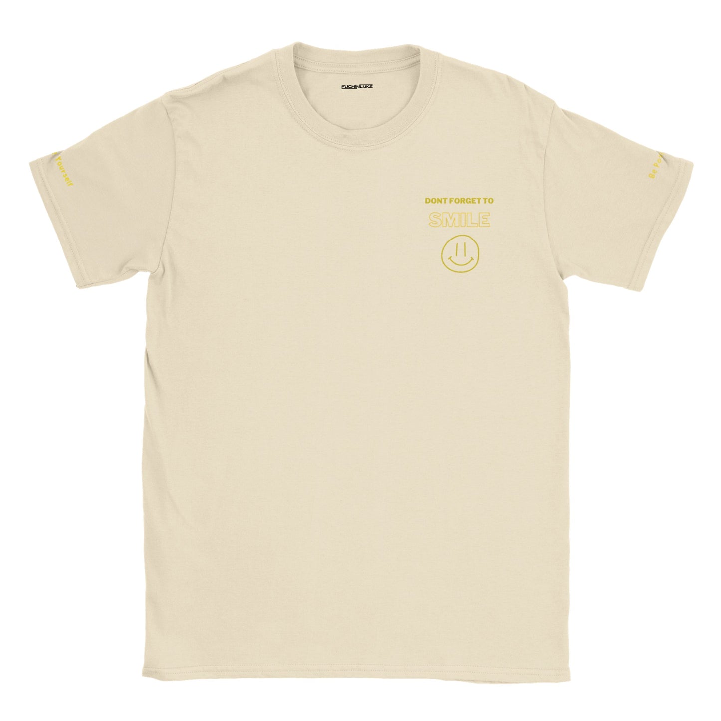Smile a Day Drop 1 Back Design Classic Unisex Crewneck T-shirt
