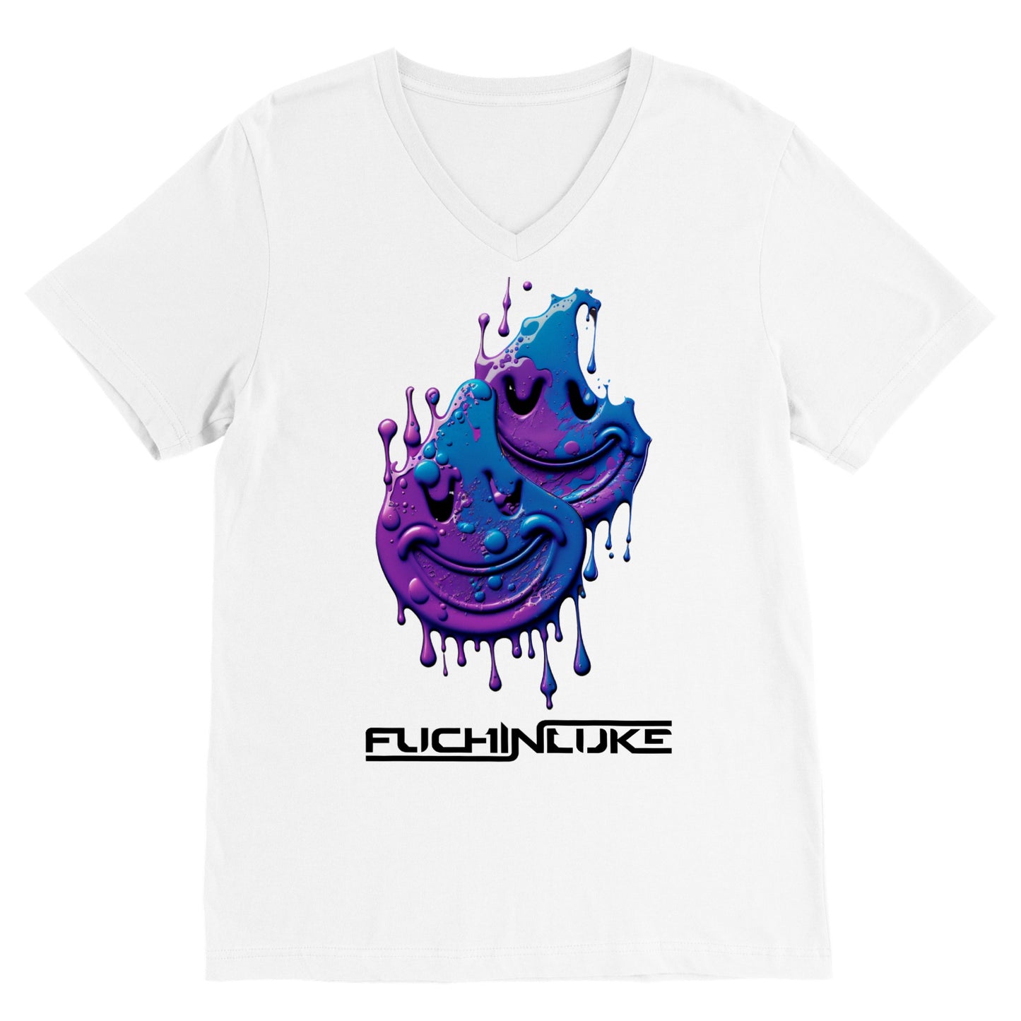 FuchinLuke Unisex V-Neck T-shirt