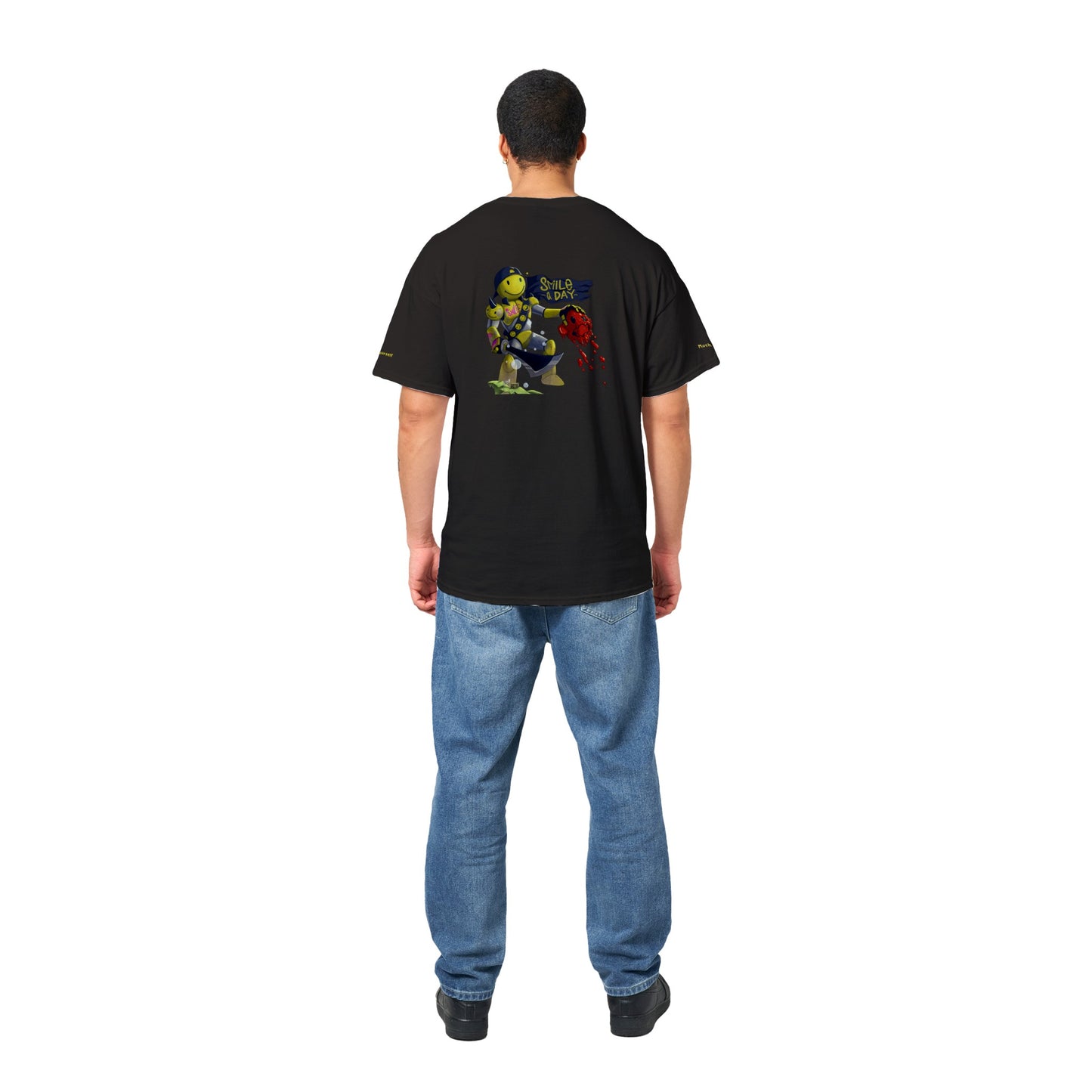Smile Monster Heavyweight Unisex Crewneck T-shirt