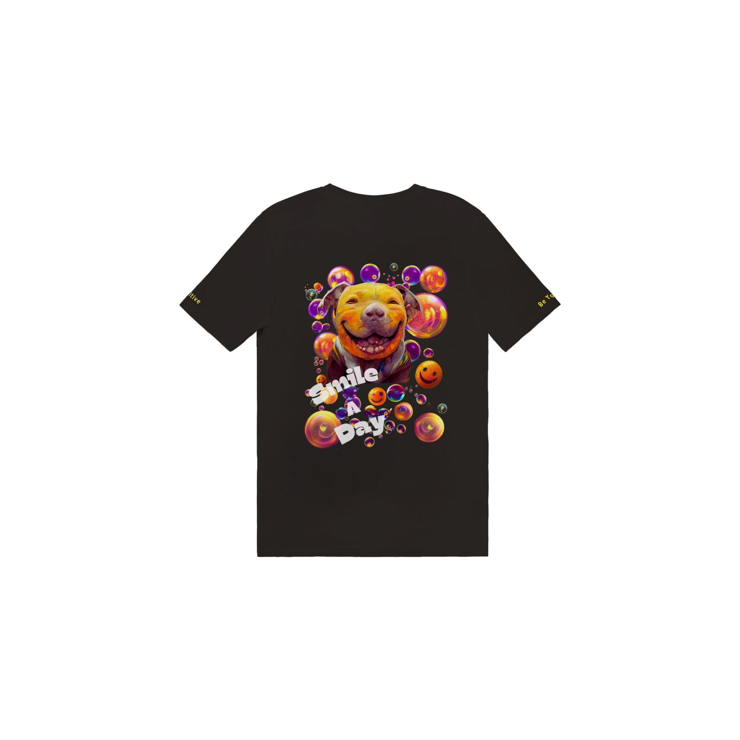 Smile a Day Drop 1 Back Design Classic Unisex Crewneck T-shirt