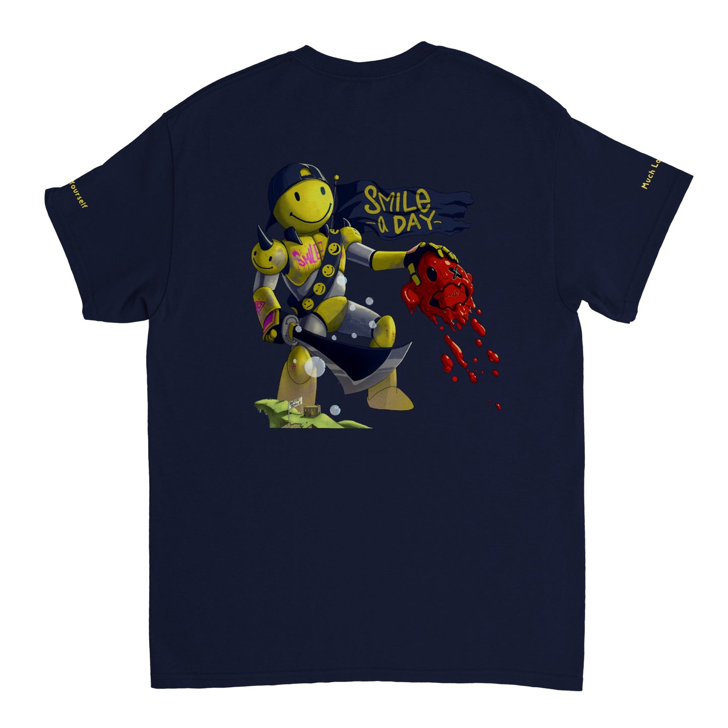 Smile Monster Heavyweight Unisex Crewneck T-shirt