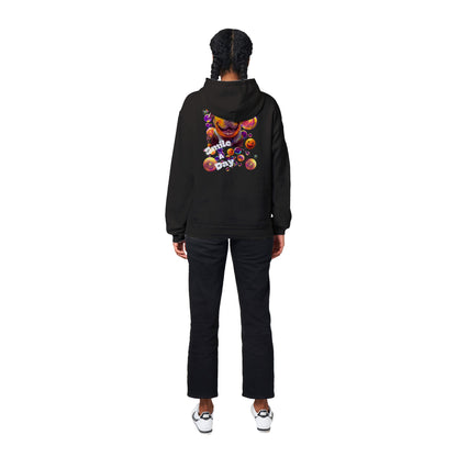 Smile A Day Drop 1 Back Design Classic Unisex Pullover Hoodie
