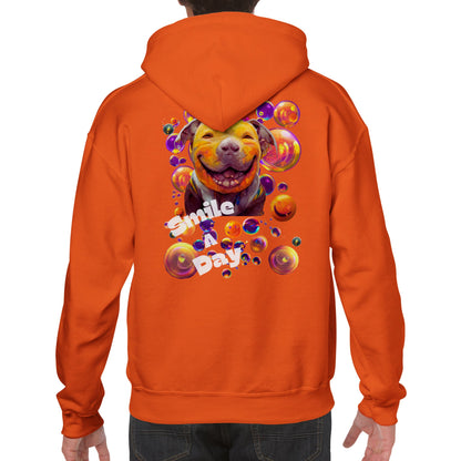Smile A Day Drop 1 Back Design Classic Unisex Pullover Hoodie
